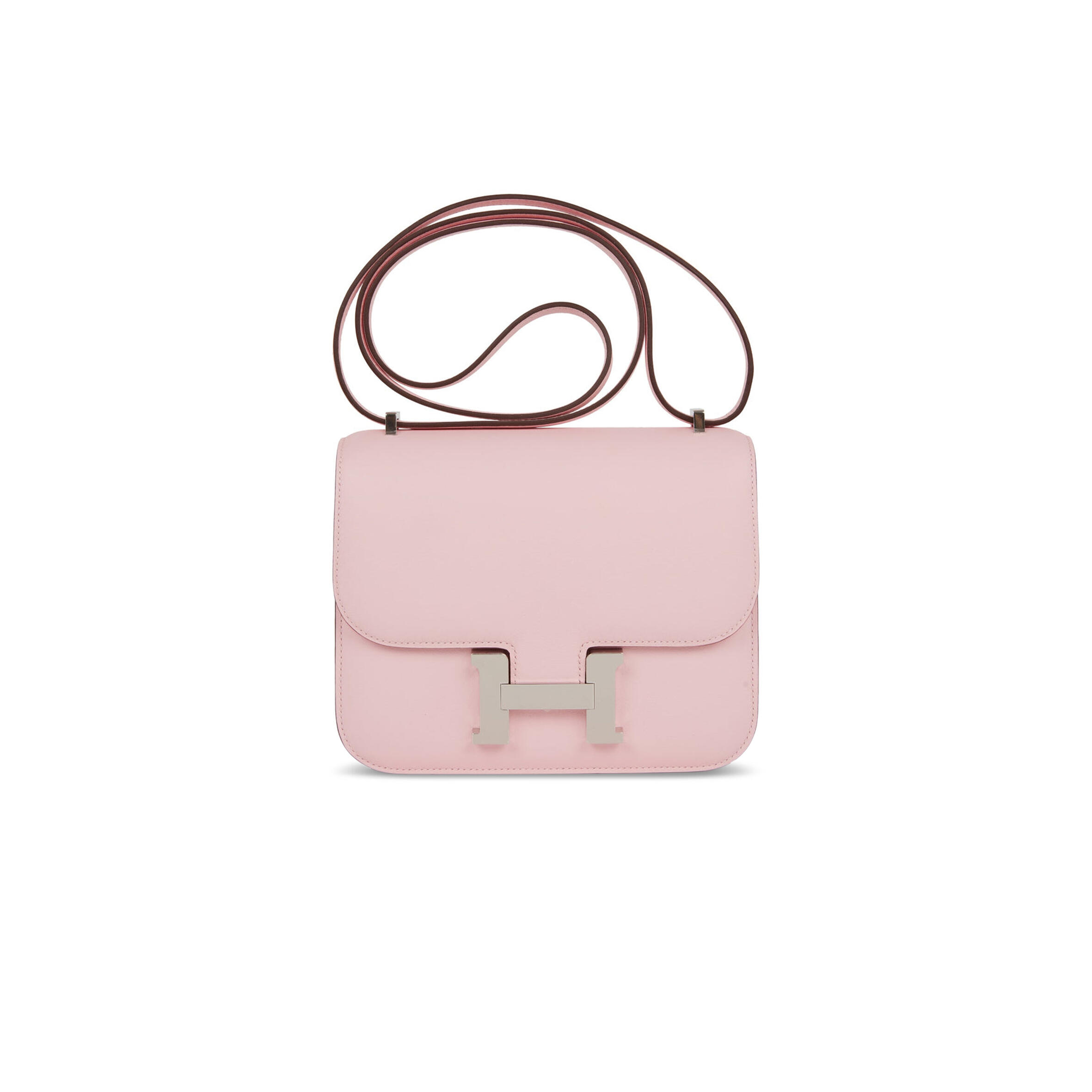 HERMES CONSTANCE 18 SWIFT PALLADIUM HARDWARE (18*15*4cm)